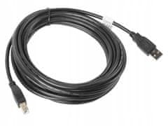 Lanberg Kabel USB 2.0 M - USB 2.0 B M, 5m