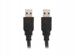 Lanberg Kabel USB A - USB A 3.0 1m