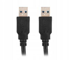 Lanberg Kabel USB A - USB A 3.0 1.8m
