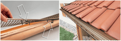 Vše pro střechu DARIFIX - Ochrana okapového žlabu proti nečistotám - 100 cm