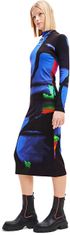 Desigual Dámské šaty Hologram-Lacroix Slim Fit 23WWVK082000 (Velikost M)