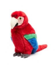 Hollywood Plyšový papoušek červený - Eco Friendly Edition - 26 cm