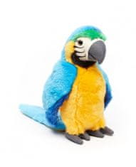 Hollywood Plyšový papoušek žluto-modrý - Eco Friendly Edition - 26 cm