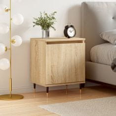 Greatstore Noční stolek dub sonoma 40 x 30 x 50 cm kompozitní dřevo