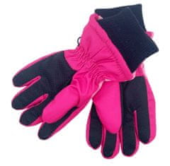 SETINO Dívčí lyžařské rukavice Bing 7–8 roků Růžová