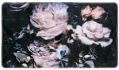 Wenko Koupelnová předložka PEONY s květinovým motivem, 70 x 40 cm