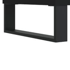 shumee Konferenční stolek černý 90x50x36,5 cm kompozitní dřevo