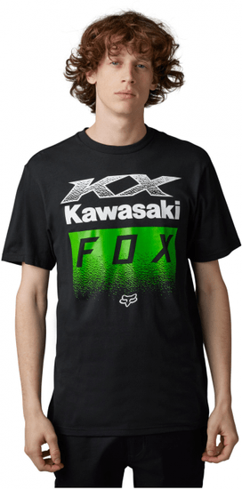 FOX triko KAWASAKI SS 23 černo-zelené