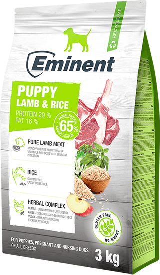 Eminent Puppy Lamb and Rice 3 kg
