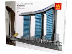 Wange Wange Architect stavebnice Marina Bay Sands Singapur kompatibilní 881 dílů