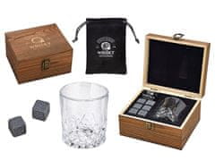 G. Wurm Malý whisky set v luxusní dřevěné krabičce