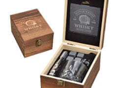 G. Wurm Malý whisky set v dřevěné krabičce