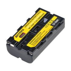 Batmax NP-F570/F550 Li-ion dobíjecí baterie řady L pro Sony (2800 mAh)