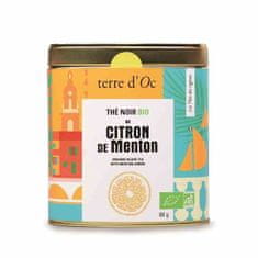 Terre Černý čaj 80g citron z Menton Regiona / Terre D'oc