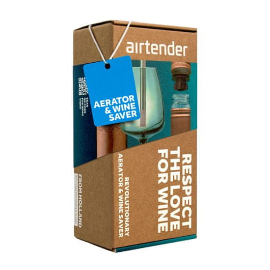 Airtender kompletní sada pro vychutnání vína - box