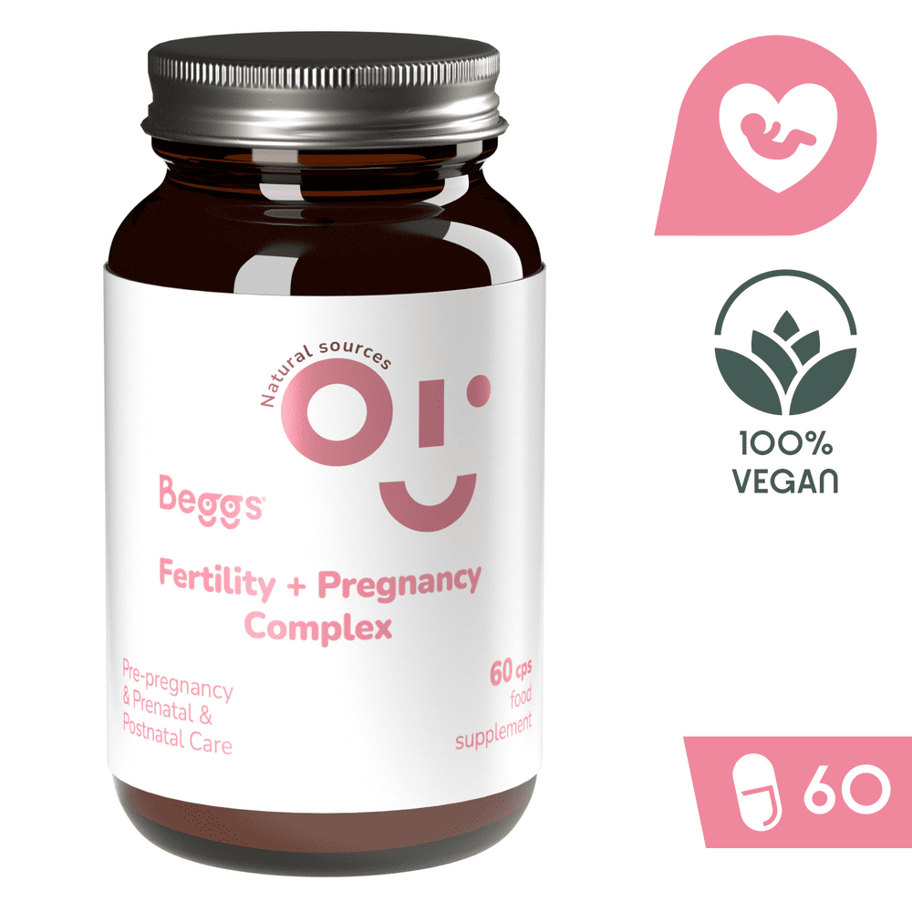 Levně Beggs Fertility + Pregnancy COMPLEX (60 kapslí)
