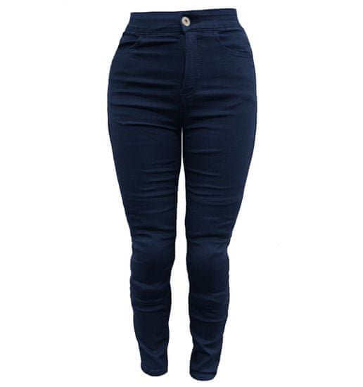 SNAP INDUSTRIES kalhoty jeans ROXANNE Jeggins Short dámské blue