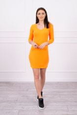 Kesi Dámské mini šaty Iblimrei neonově-oranžová Univerzální