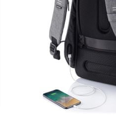 XD Design Bezpečnostní batoh Bobby Hero regular - šedý
