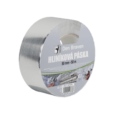 Den Braven Hliníková páska 100 mm, délka 50 m stříbrná