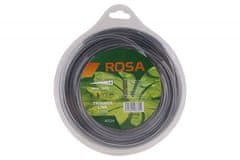 ROSA Struna žací čtverec 4mm x 15m nylonový střed