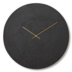 Clockies Betonové hodiny 70 cm - antracit/zlaté