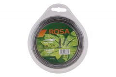 ROSA Struna žací čtverec 2.4mm x 15m nylonový střed