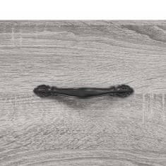 Vidaxl Nástěnná skříňka šedá sonoma 80 x 36,5 x 35 cm kompozitní dřevo