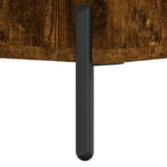 Vidaxl Skříň highboard kouřový dub 34,5x32,5x180 cm kompozitní dřevo