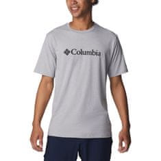 Columbia Tričko na trenínk šedé S Csc Basic Logo SS Tee
