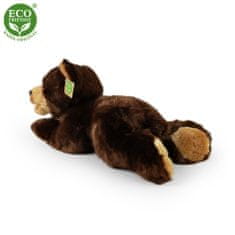 Rappa Plyšový medvěd ležící 32 cm ECO-FRIENDLY