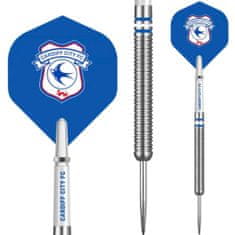 Mission Šipky Steel Football - FC Cardiff City - Official Licensed - 24g