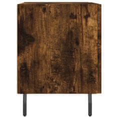 Greatstore Noční stolky 2 ks kouřový dub 40x35x47,5 cm kompozitní dřevo