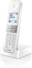 Philips Bezdrátový telefon D4701W/53 bílý