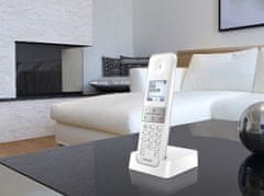 Philips Bezdrátový telefon D4701W/53 bílý