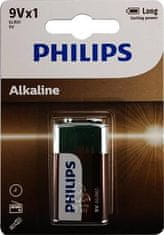 Philips Baterie 6LR61A1B/10 Alkalická 9V 1ks