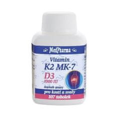 MedPharma Vitamín K2 MK-7+D3 1000 IU 107 tobolek