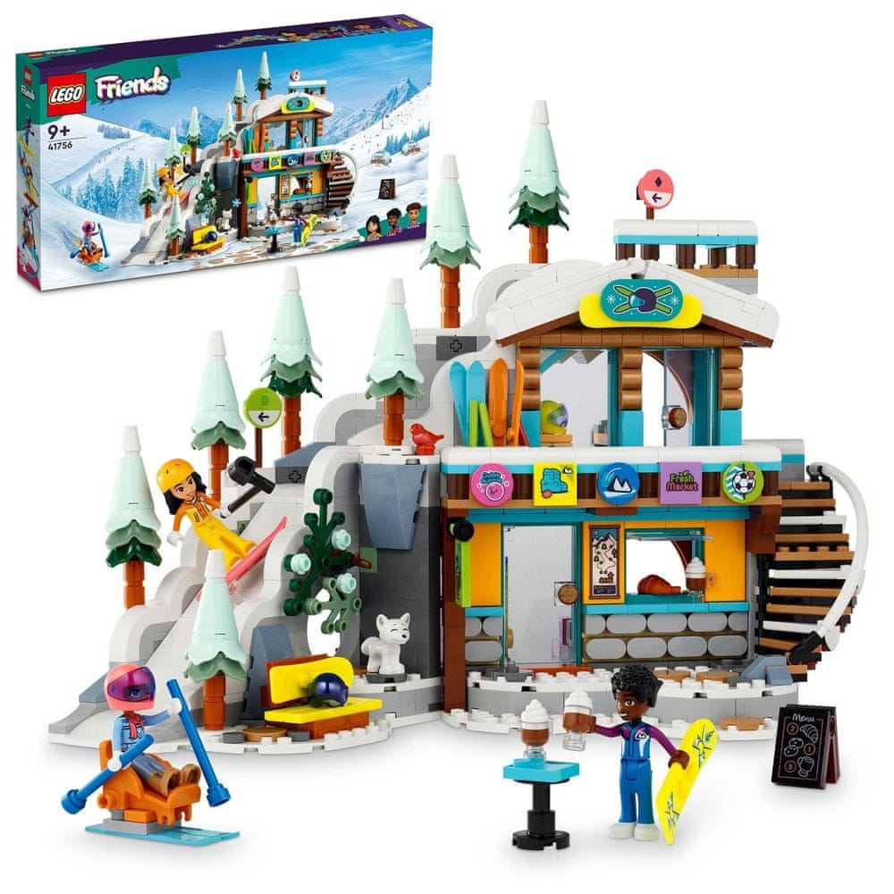 Levně LEGO Friends 41756 Lyžařský resort s kavárnou