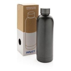 Nerezová láhev na vodu s dvojitou stěnou 500 ml - antacit
