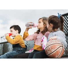 QUOKKA Tritanová láhev Ice Kids 570 ml - růžová