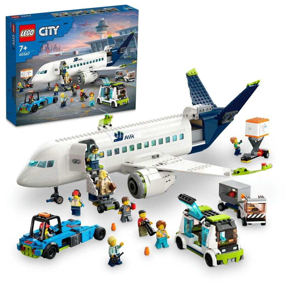 Levně LEGO City 60367 Osobní letadlo