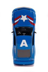 Jada Toys Ford Mustang GT s figurkou Captain America 1:24. Jata Toys.