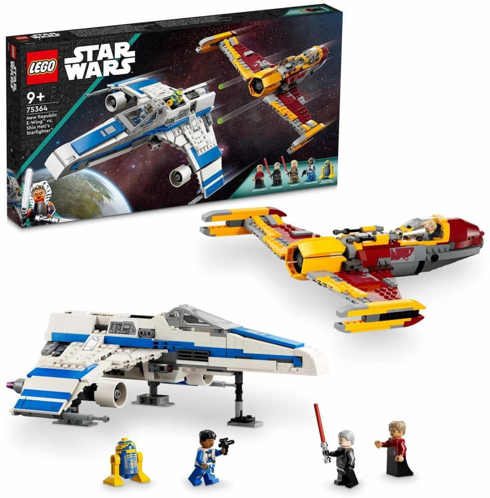 Levně LEGO Star Wars 75364 Stíhačka E-wing Nové republiky vs. stíhačka Shin Hati