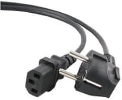 C-Tech kabel síťový 1,8m 220/230V napájecí, VDE