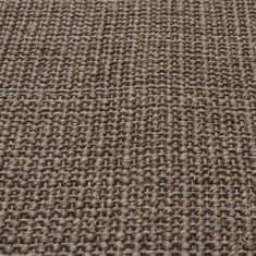 Vidaxl Sisalový koberec pro škrabací sloupek hnědý 66 x 350 cm