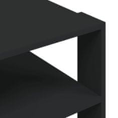 Vidaxl Konferenční stolek černý 59,5 x 59,5 x 40 cm kompozitní dřevo