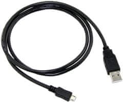 C-Tech kabel USB 2.0 AM/Micro, 0,5m, černá