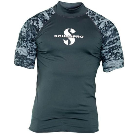 SCUBAPRO pánské tričko RASHGUARD GRAPHITE UPF50