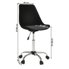 ATAN Kancelářská židle DARISA NEW - černá/tmavě šedá