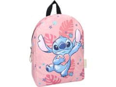 Vadobag Růžový dětský batoh Stitch Style Icons